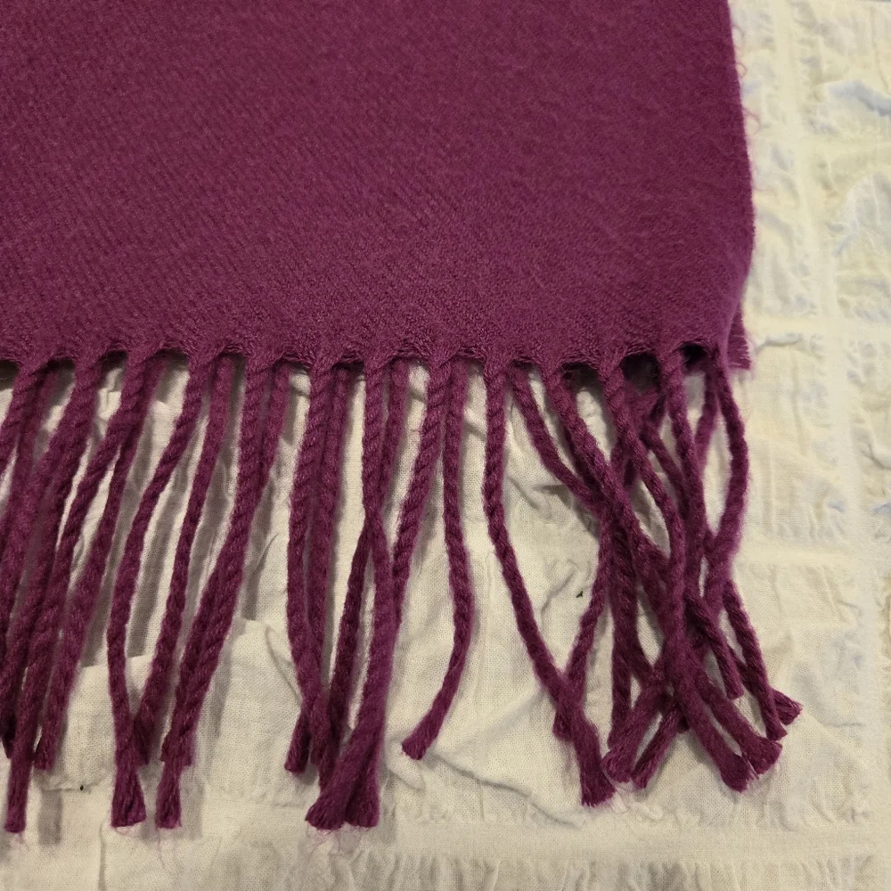 💜 Super Soft Purple Scarf – 12